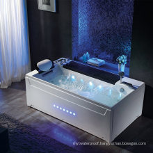 180cm Length for Adult Jakuzi Hydrotherapy Bathtub with Comfortable Pillow